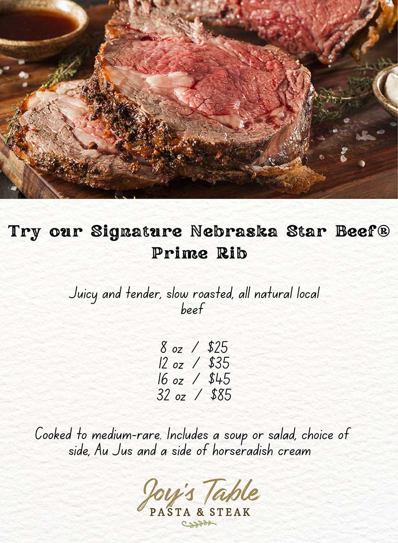 Prime-Rib prime rib special